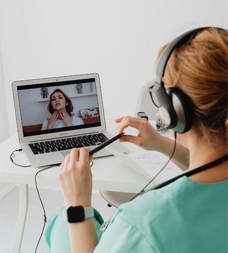 Video-based Telehealth appointment